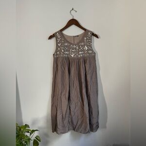 Bohemian grey dress